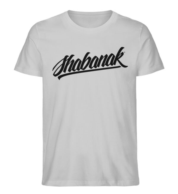 shabanak black print - Men Premium Organic Shirt-17